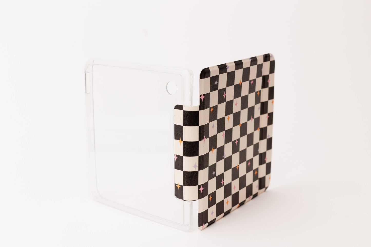 Coquette Berries Clear Back and Handstrap Kindle Case