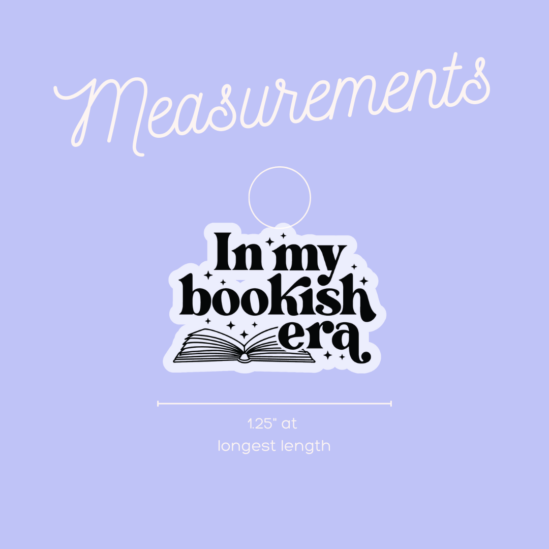 a book with the words in my bookish era on it