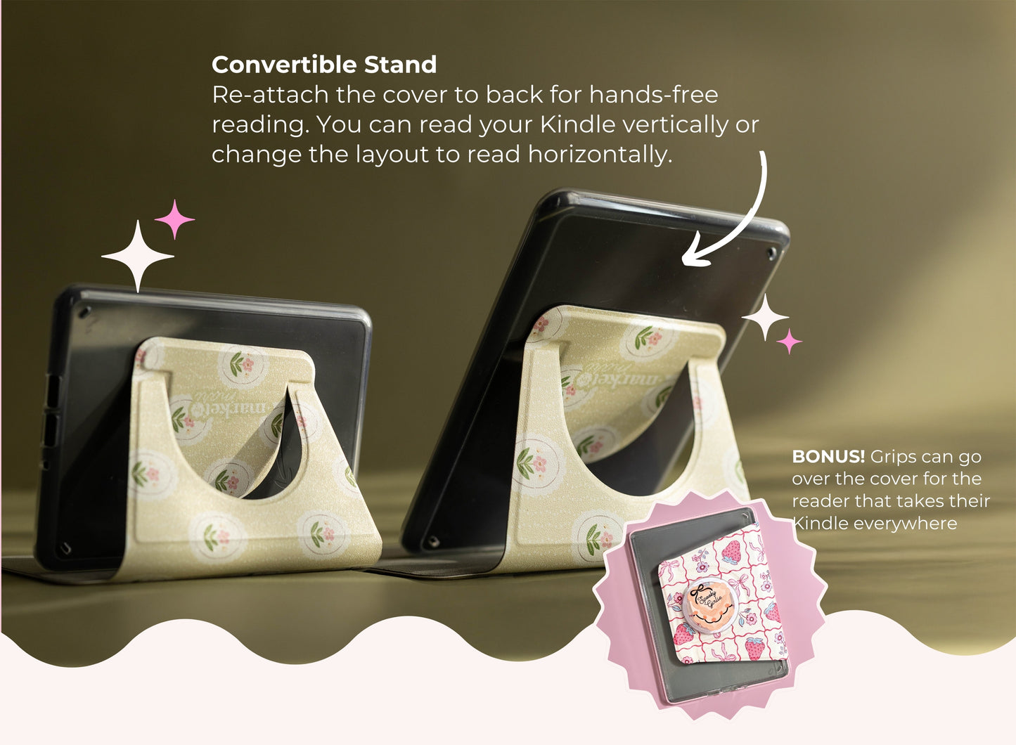 Cute Cat Removable Cover Kindle Case