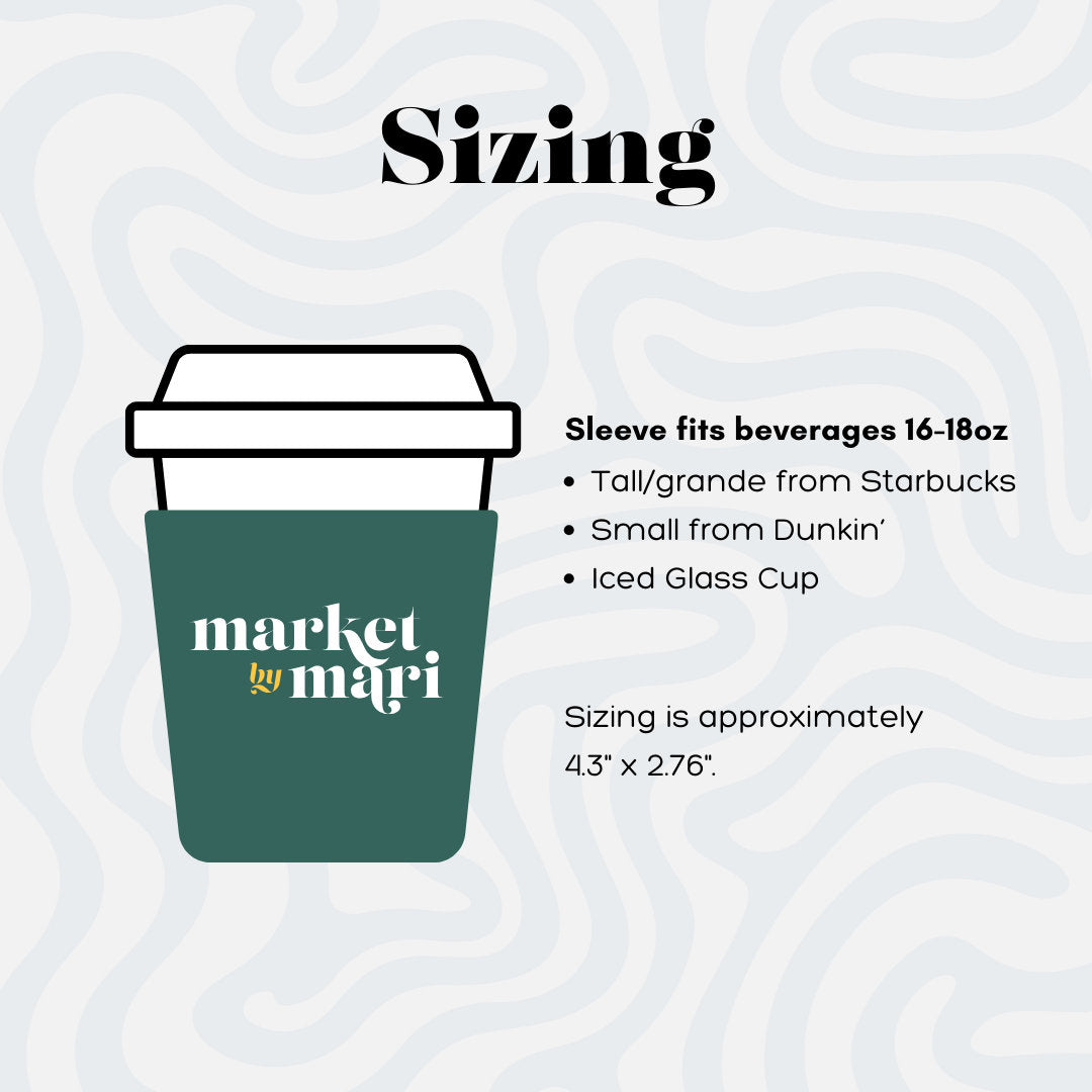 Floral Garden Insulated Sleeve