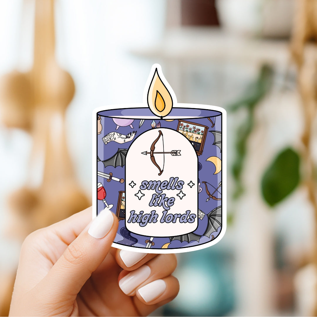 Smells like Trope Candle Sticker