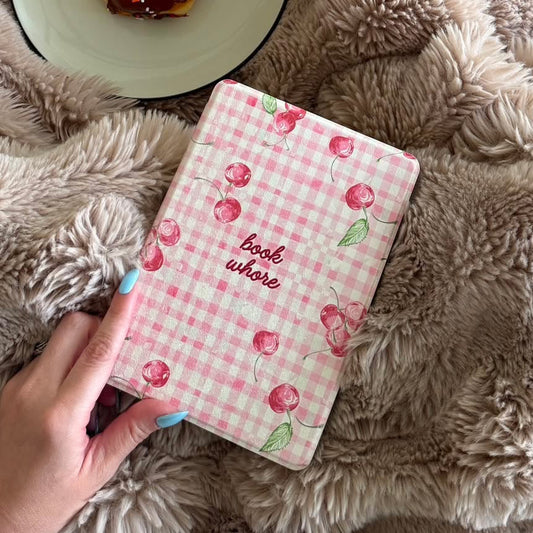 Cherries Book Whore Removable Cover Case