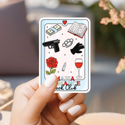 Mafia Romance Book Club Tarot Sticker