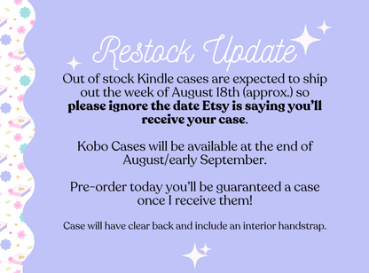 Restock Update