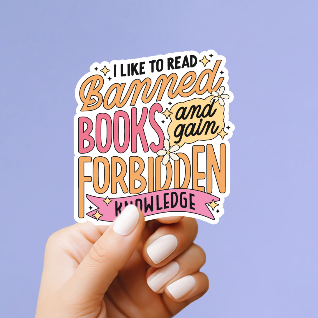 Banned Books Advocate Sticker