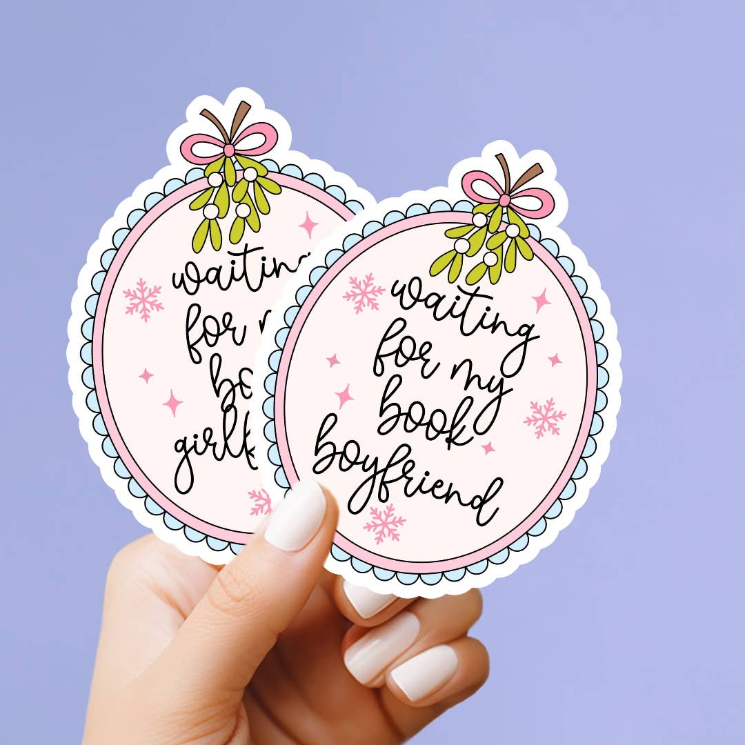 Waiting for my Book Boyfriend/Girlfriend Vinyl Sticker