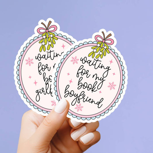 Waiting for my Book Boyfriend/Girlfriend Vinyl Sticker