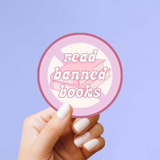 Read Banned Books Advocate Sticker
