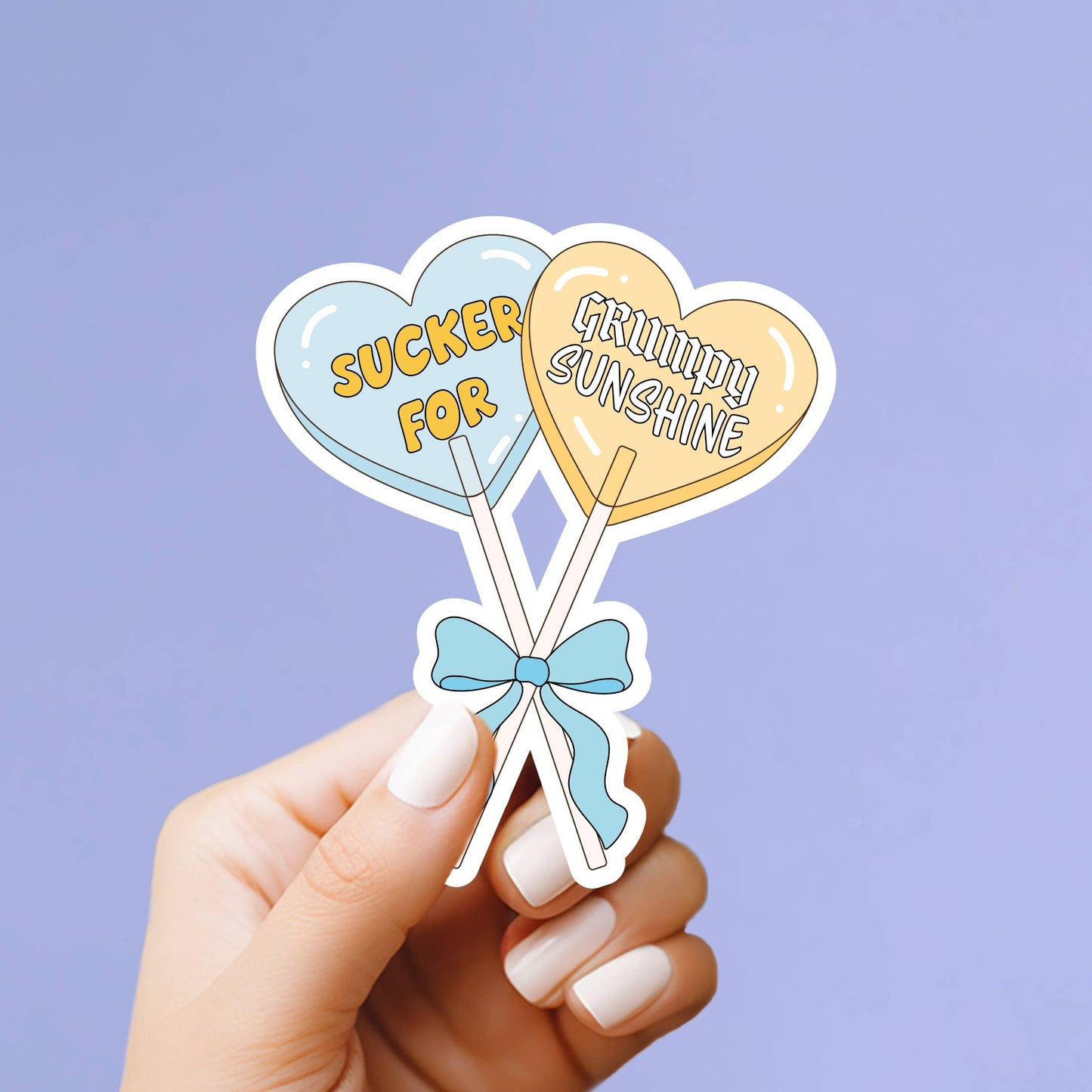 Sucker for Grumpy x Sunshine Sticker