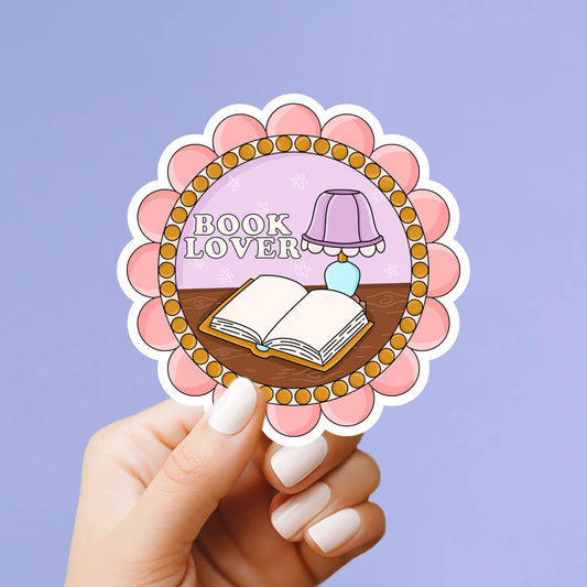 Book Lover Sticker