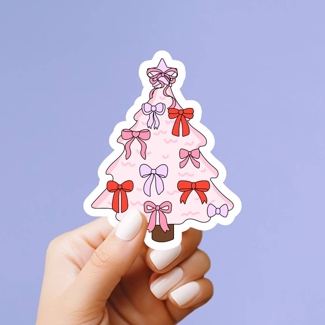 Coquette Tree Bows Vinyl Sticker
