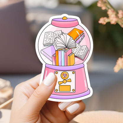 Book Gumball Sticker