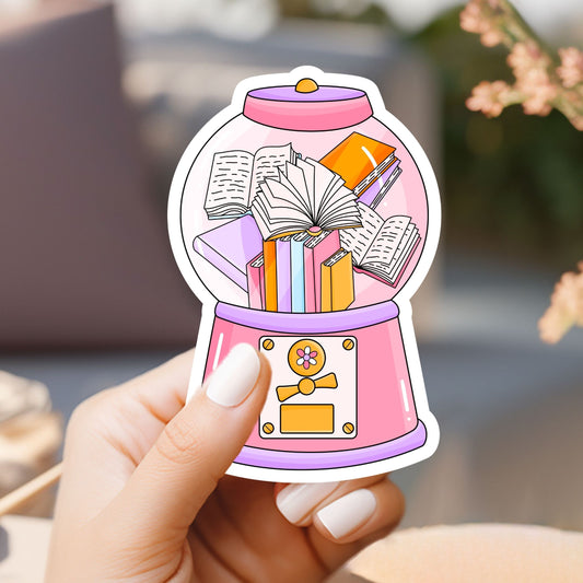Book Gumball Sticker