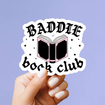 Baddie Book Club Vinyl Sticker