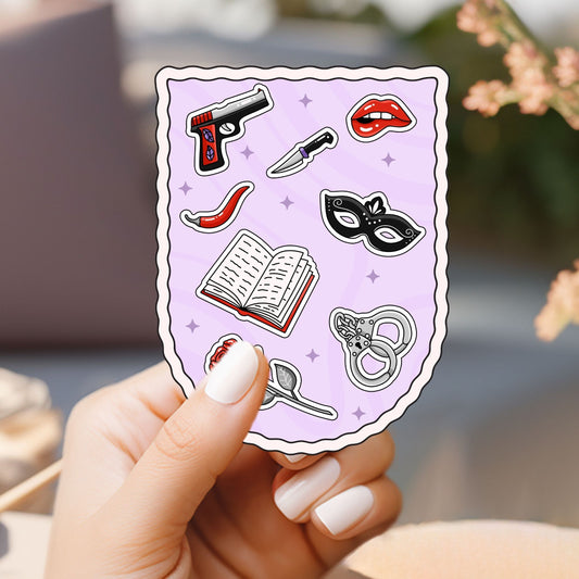 Dark Romance Arch Frame Sticker