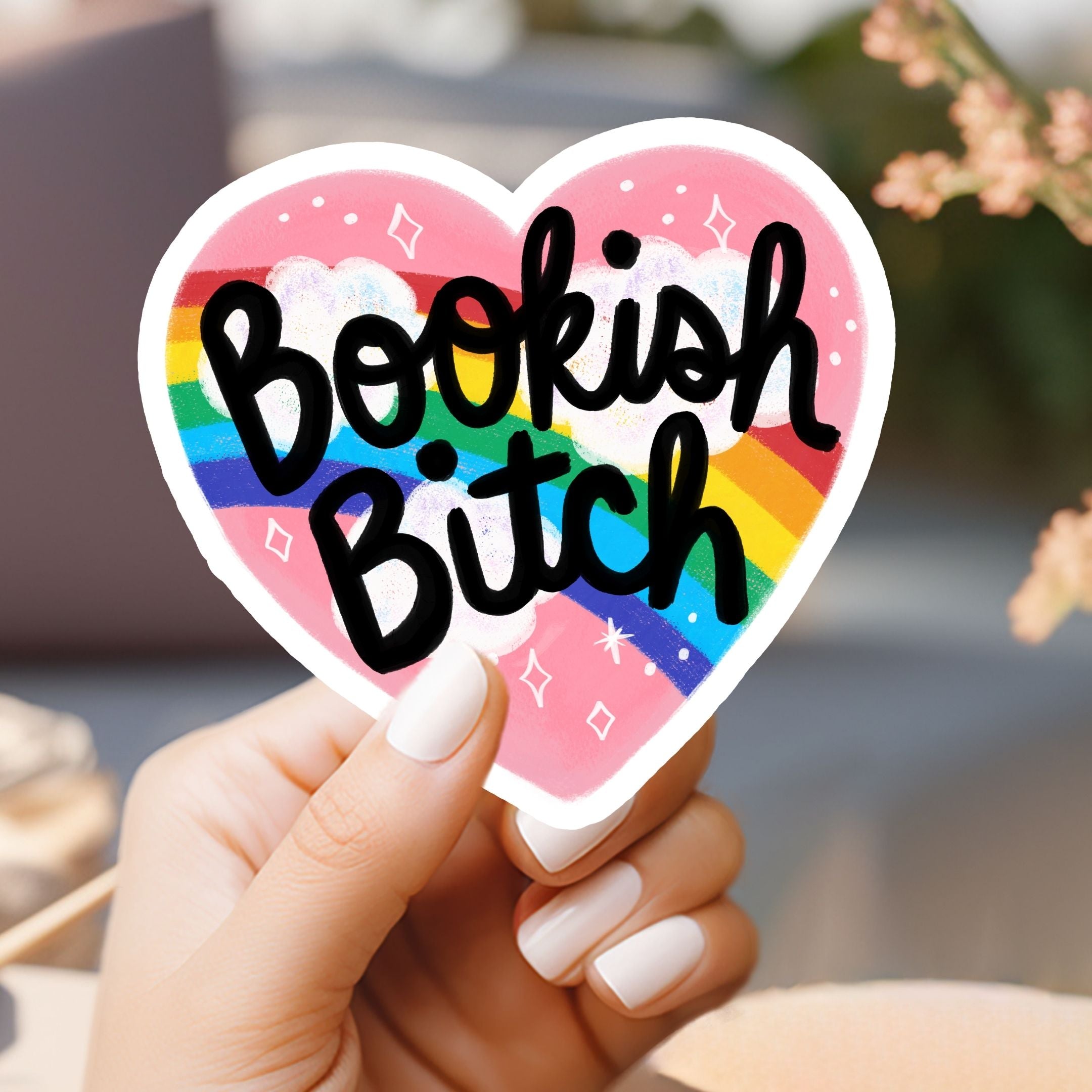 Bookish Bitch Sticker