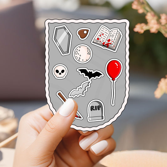 Horror Arch Frame Sticker