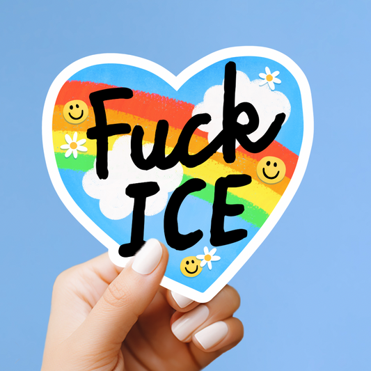 F Ice Sticker