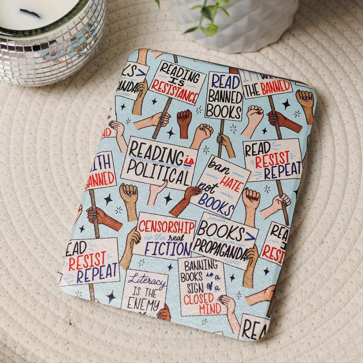 Banned Books Advocate Removable Cover e-Reader Case