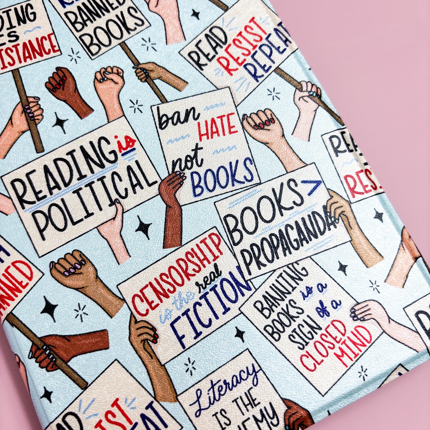 Banned Books Advocate Removable Cover e-Reader Case