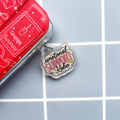 Emotional Support Kobo Charm Dust Plug