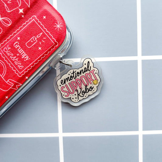 Emotional Support Kobo Charm Dust Plug