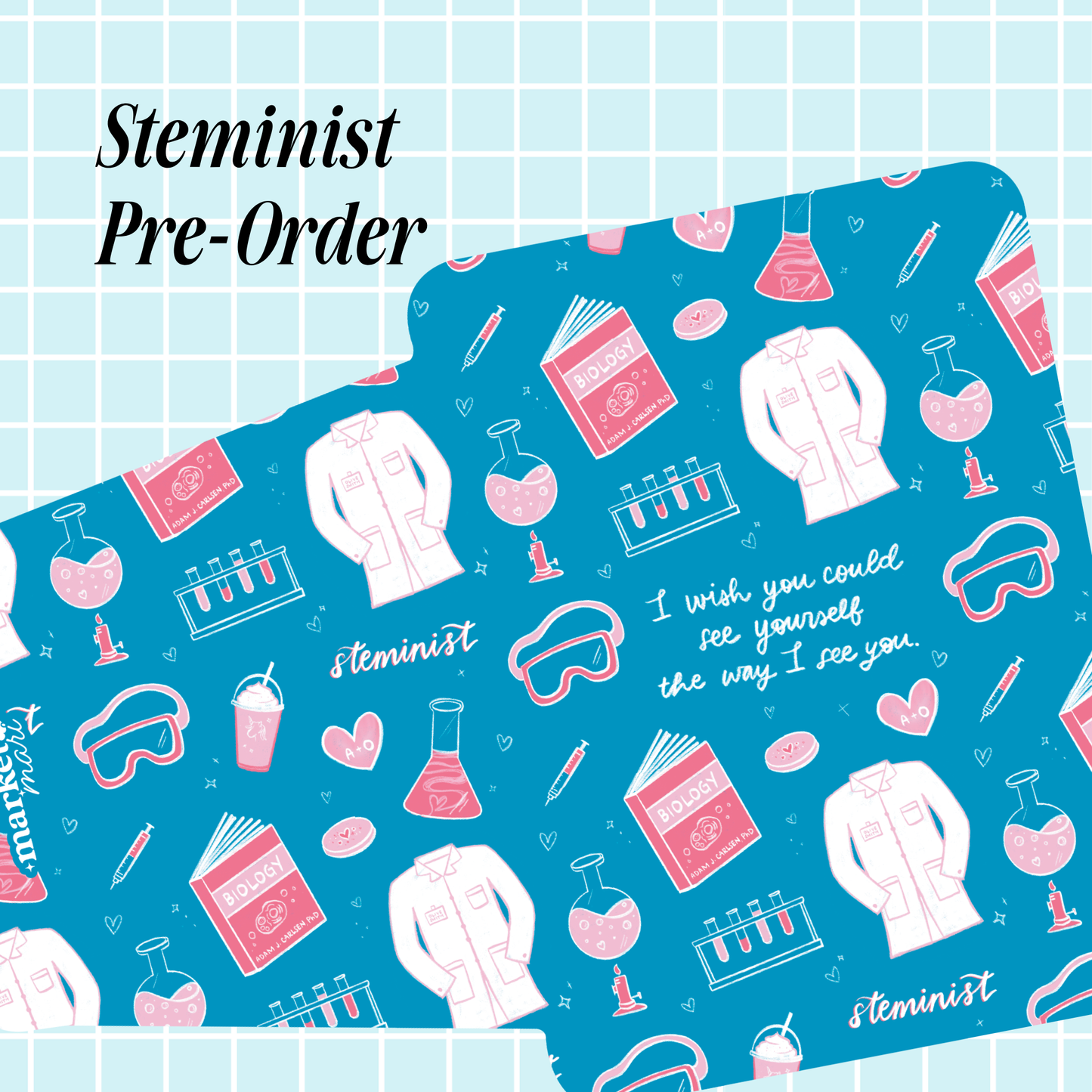 STEMINIST - Ali Hazelwood x Market by Mari Removable Cover Case Pre Order