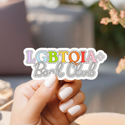 LGBTQIA+ Book Club Sticker