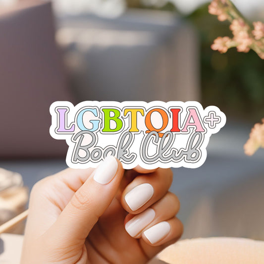 LGBTQIA+ Book Club Sticker