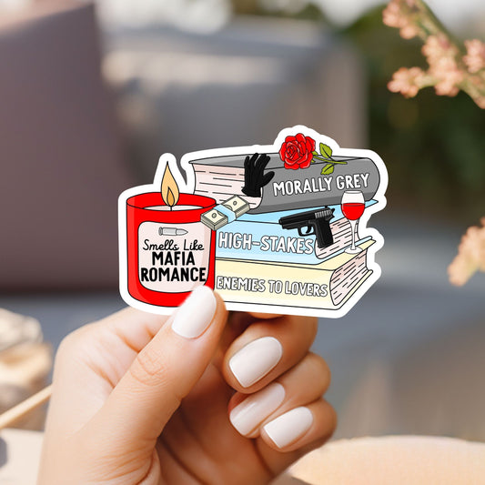 Smells Like Mafia Romance Sticker