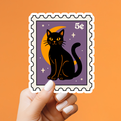 Cat Stamp Sticker