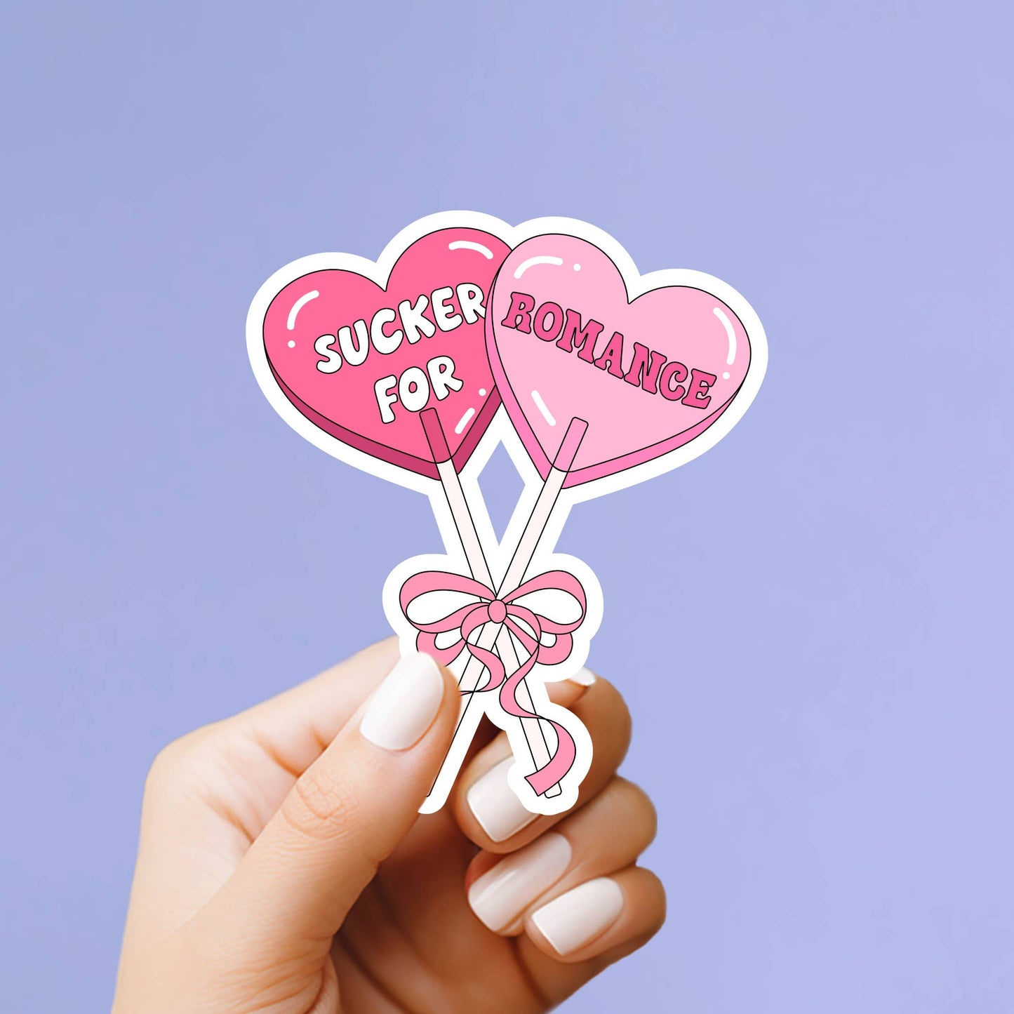 Sucker for Romance Sticker