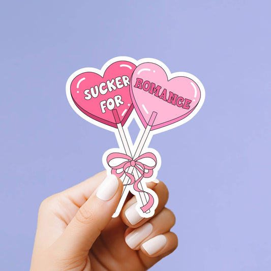 Sucker for Romance Sticker