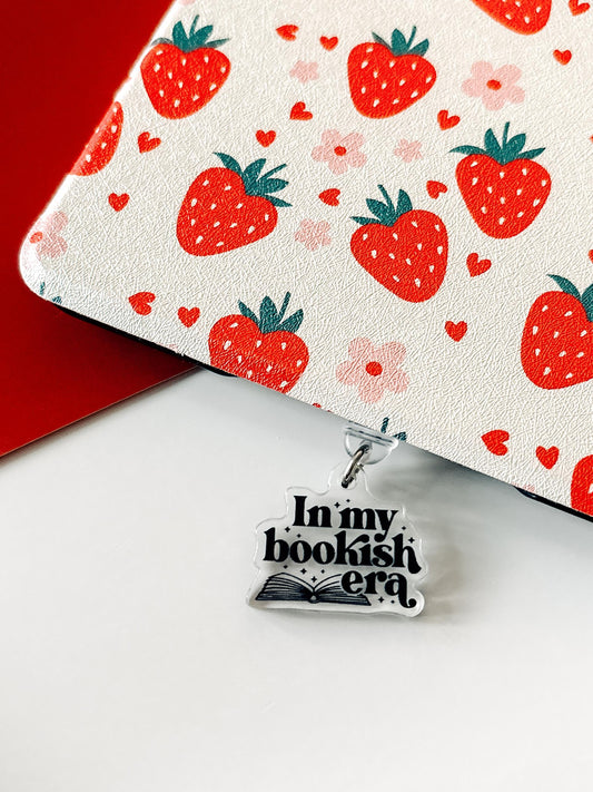 a red and white background with a strawberry pattern